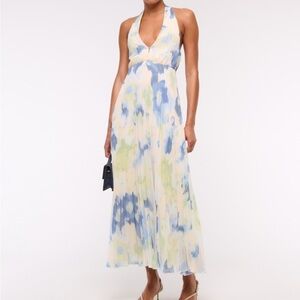 The A&F Giselle Halter Maxi Dress